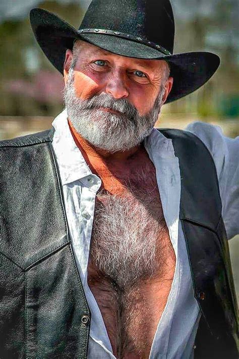 naked old hairy man